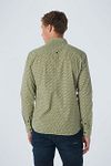 No Excess Shirt Print Green Model / Achterkant