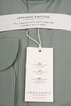 Profuomo Japanese Knitted Shirt Green Verpakking