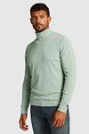 Cast Iron Turtleneck Sweater Light Green Model / Voorkant