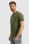 PME Legend Guyver T-Shirt Olive Green Model / Zijkant