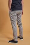 Suitable Pantalon Jersey Pied De Poule Grey Model / Achterkant
