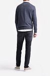 King Essentials The John Pullover Merino Antraciet Model / Achterkant