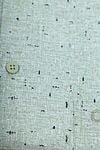 Ledub Overhemd Print Groen Borstzak Product / Detail
