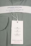 Profuomo Japanese Knitted Overhemd Groen Verpakking