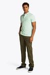 Tommy Hilfiger 1985 Poloshirt Lichtgroen Model / Voorkant