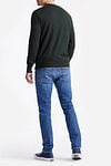 King Essentials The John Pullover Merino Donkergroen Model / Achterkant