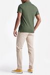 King Essentials The James Poloshirt Grün Model / Achterkant