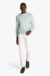 Tommy Hilfiger Structure Pullover Mintgrün Model / Voorkant