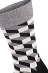 Happy Socks Sokken Blokken Zwart Product / Detail