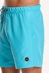 Shiwi Badeshorts Mike Hellblau Model / Zijkant
