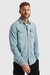 PME Legend Denim Hemd Hellblau Model / Voorkant