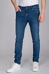 Suitable Hume Jeans Mid Blue Model / Voorkant