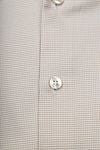 John Miller Shirt Small Check Beige Product / Detail