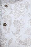 John Miller Shirt Paisley Print Beige Product / Detail