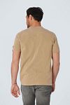 No Excess T-Shirt Button Khaki Model / Achterkant