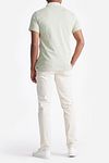 King Essentials The James Poloshirt Sage Grün Model / Achterkant