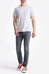 King Essentials The Shawn T-Shirt Grey Model / Voorkant