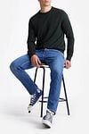 King Essentials The John Pullover Merino Donkergroen Model / Voorkant