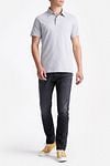 King Essentials The James Polo Shirt Grey Model / Voorkant