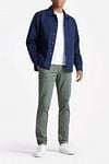 King Essentials The Benjamin Overshirt Navy Model / Voorkant