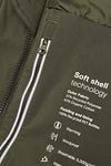 KnowledgeCotton Apparel Jas Donkergroen Product / Detail