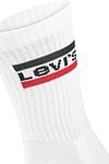 Levi's 2-Pack Sportswear Sokken Grijs Wit Product / Detail
