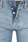 Levi’s 501 Broek Regular Lichtblauw Model / Voorkant
