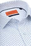 Suitable Overhemd Twill Print Lichtblauw Product / Detail