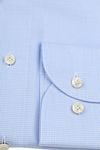 Profuomo Dobby Overhemd Print Lichtblauw Product / Detail