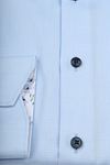Olymp Luxor Shirt Structure Light Blue   Product / Detail