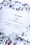 Olymp Luxor Shirt Floral Print Light Blue Product