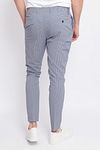 Suitable Chino Stripes Blue Model / Achterkant