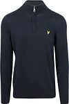 Lyle & Scott Half Zip Pullover Merino Wool Navy KN2112V-Z271 order online | Suitable