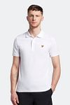 Lyle and Scott Plussize Polo White Model / Voorkant