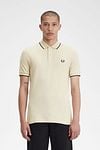 Fred Perry Polo M3600 Beige U87 Model / Voorkant