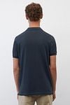 Marc O'Polo Poloshirt Dunkelblau Model / Achterkant