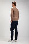 McGregor Pull Mix Laine Merino Camel Model / Achterkant