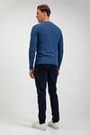 McGregor Trui Wolmix Mid Blauw Model / Achterkant