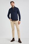 McGregor Vest Merino Blend Navy Model / Voorkant