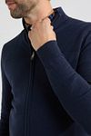 McGregor Vest Merino Blend Navy Model / Detail