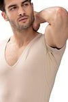 Mey Dry Cotton V-Ausschnitt Unsichtbares Unterhemd 2-Pack Model / Zijkant