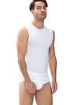 Mey Noblesse City Singlet Weiß Model / Voorkant