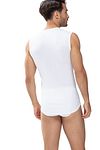 Mey Noblesse City Singlet Weiß Model / Voorkant