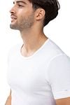 Mey Noblesse O-neck T-shirt White Model / Detail