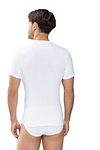 Mey Noblesse Olympia T-Shirt Weiß Model / Achterkant