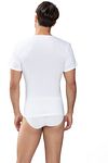 Mey Noblesse V-neck T-shirt White Model / Achterkant