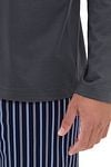 Mey Nightwear Portimo Long Grey Model / Detail