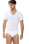 Mey Noblesse V-neck T-shirt White Model / Voorkant