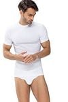 Mey Noblesse Olympia T-Shirt Weiß Model / Voorkant