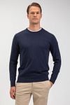 McGregor Pullover Wool Blend Navy Model / Voorkant